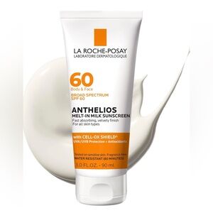 La Roche-Posay Anthelios Melt-In Milk Sunscreen SPF60 Sunscreen Body/Face 3.0oz